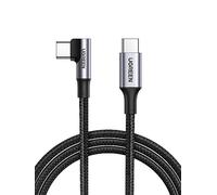 UGREEN USB C to USB C Cable Right Angle 100W USB C Fast Charging Compatible with MacBook Pro/Air, iPad Pro 2025, iPhone Air/17/16 Pro Max, Galaxy S25/S24 Ultra, Pixel 9 Pro, HP Dell XPS (3M)