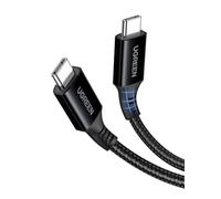 UGREEN USB C to USB-C Charger Cable 100W 5A Type C to C Fast Charging, 3M | Compatible with MacBook Pro/Air, HP, Dell，iPad Pro 2025, iPhone 18/17/16 Pro/Pro Max, Galaxy S26/S25, Pixel 11/10/9