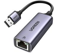 UGREEN USB Ethernet Adapter, 1000 Mbps Gigabit Network Adaptor, Aluminum RJ45 LAN Internet Adapter Driver Free Compatible with Switch, MacBook Pro 2022 2020,TV Box,XPS,Steam Deck (Grey Type A)