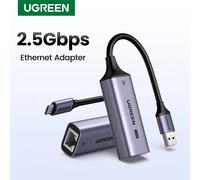 UGREEN USB Ethernet Adapter, 2.5Gbps High-Speed Network Adapter for Gaming, USB 3.2 Gen 1 RJ45 Gigabit LAN Adaptor, Compatible with PC, Laptop, Switch, Xbox, Router, Surface Pro, Steam Deck