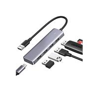 UGREEN USB HUB 3.0, USB Splitter 5-in-1, USB Extender with 5V/2.4A PD