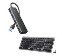 UGREEN USB HUB & UGREEN Wireless Rechargeable Keyboard