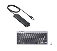 UGREEN USB HUB with 100CM Cable & UGREEN Wireless Keyboard