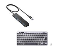 UGREEN USB HUB with 60CM Cable & UGREEN Wireless Keyboard