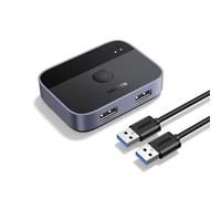 UGREEN USB Switch, USB 3.0 Switcher 2 In 2 Out 2 Computers Share 2 USB