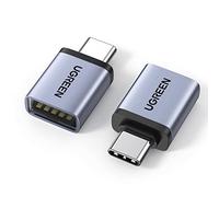 UGREEN USB to USB C Adapter 10Gbps for iPhone, iPad, MacBook, Galaxy 2 Pack | USB 3.2 Thunderbolt 4/3 OTG Converter for iPhone 18/17 Pro Max/17e/17, MacBook Pro, iPad Mini Air, Samsung Galaxy S26, 2 Pack