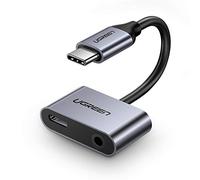 UGREEN USB typ C 3,5mm Aux Audio Laddning USB hona Port Splitter