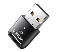 UGREEN V5.3 USB Bluetooth Adapter for PC Laptop, Plug and Play Bluetooth Dongle for Windows 11, 10, 8.1, Compatible with Game Controller, Headset, Phone, Keyboard, Mouse, Tablet