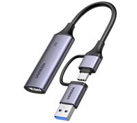 UGREEN Video Capture Card HDMI to USB C 2K@30Hz 1080P@60fps