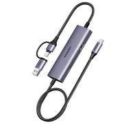 UGREEN Video Card Capture USB C Streaming Device,100W PD Fast Charger,4K@30Hz HDMI Passthrough,2K 1080P@60Hz Recording Compatible with Quest 3/3s iPad Switch 2 Steam Deck Gaming Handheld Phone Laptop