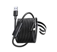 UGREEN VR Link Cable, USB3.2 Gen1 5Gbps Data Transfer, 18W Fast Charging USB-A to USB-C, Built-in Signal Amplifier, 90° L-Shaped Plug, Compatible with Quest 3/3S/2/Pro/Pico 4, for PC VR and Gaming