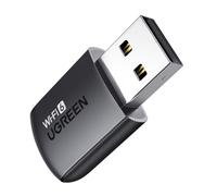 UGREEN Wifi Dongle, AX900 WiFi 6 Adapter USB Wireless Dual Band 5GHz/2.4GHz Network Wifi Adapter for PC/Laptop, Change wired connection into Hotspot,Supports Windows 10/11