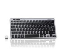 UGREEN Wireless Keyboard, Bluetooth 5.3&2.4GHz Dual Mode with UK Layout