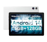 UGRIHACH Tablet, Android Tablet 11 inch, 16GB RAM 128GB ROM 1TB Expansion, Octa-Core, Android 14, 1280x800 FHD, Dual Camera, WiFi6, BT5.3, 6800mAh Battery