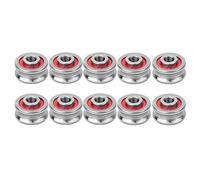 UGROOVE BEARING SG15 TRACK GUIDE BEARING 10 PCS HIGH DURABILITY RESISTANT COMPUTER EMBROIDERY MACHINE (Double row of balls)