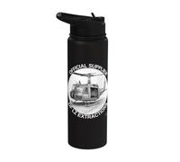 UH-1 Huey Helicopter Shirt - Vietnam Vet Army Aviation Gift Stainless Steel Insulated Water Bottle