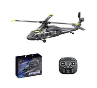 UH-60 Remote Control Helicopter for Adults, 2.4G 5CH Flybarless RC Helicopter with One-Key Inverted Flight, Barometric Altitude Hold & Optical Flow Positioning, Gifts for Aircraft Enthusiasts (RTF)