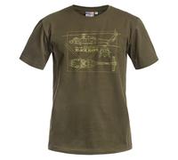 UH-60A Black Hawk T-shirt - Olive