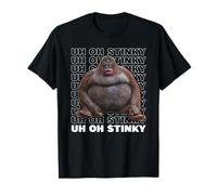 Uh Oh Stinky Poop Meme Shirt Dank Memes Le Monkey Orangutan T-Shirt