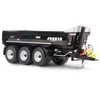 UH6798 DUMP JOSKIN TRANS-KTP 27/65 3 AXLE BLACK 1/32