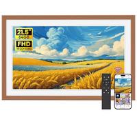 Uhale 21.5 Inch WiFi Digital Photo Frame with 64GB Memory, 1920x1080 FHD Display, Wooden Digital Picture Frame, Remote Control, Auto-Rotate, Instant Sharing via Uhale App