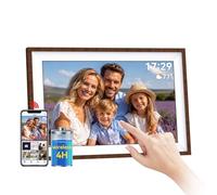 UHALE Battery Power Digital Picture Frame, 10.1'' 1920x1080 HD IPS Touch Screen, Auto-Rotate