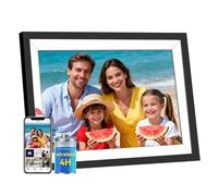 UHALE Battery Power Digital Picture Frame 10.1'' Touch Screen Photo Frame