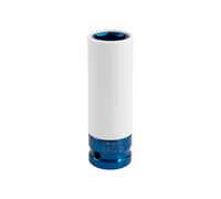 UHANBUT 1/2" Wheel Nut Impact Socket CR-MO Thin Wall Impact Socket Non Marking Wheel Rim Protector Sleeve Automotive Tire Repair Maintenance Accessories