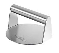 UHARBOUR Smash Burger Press, 14.4cm/5.6inch Stainless Steel Burger Smasher for BBQ, Grill, Steak, Bacon, Toast…
