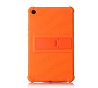 UHCOM Case for Xiaomi Mi Pad 4 Case 8 inch/Mi Pad 4 Plus 10.1 Case Slim Soft Silicone Shockproof Cover with Kickstand Kids Case (Color : Orange, Size : Mi Pad 4 8.0)