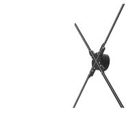 UHD 1440pcs 100CM 3D LED FAN Cloud Remote Control Hologram Player Advertising Display Holographic Imaging Lamp