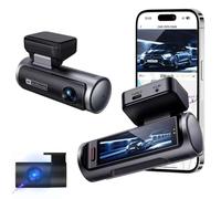 UHD 4K 3840 * 2160P Dash Cam Dual Lens For cars,Built In WiFi With GPS Tracker, Front 4K And Rear camera Car DVR, Night Vision Super Capacitor G-Sensor Video Recorder Black Box