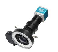 UHD 4K 41MP 500X 200X HDMI USB Type-C 3.0 Industrial Digital Electronic Soldering Microscope Camera For PCB Repair Precise Clearest(500X Full Kit)