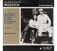 Uhde; Baum; Anthony; Franke; Donch; Eleanor Steber; Roggero; Karl Bohm - Wozzeck - Metropolitan Opera House 14/3/1959