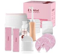 UHdod Postpartum Essentials Kit for Labor Delivery, Postpartum Kit Postpartum Care Recovery Kit, Disposable Underwear & Ice Packs Cooling Foam, Upside Down Peri Bottle, Nursing Pads & Breast Ice Packs