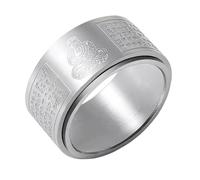 UHEWEIDOR Twelve zodiac guardian deity titanium steel transport protective ring for both men and women
