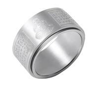 UHEWEIDOR Twelve zodiac guardian deity titanium steel transport protective ring for both men and women