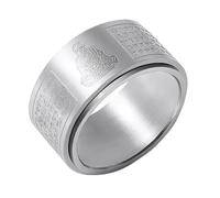 UHEWEIDOR Twelve zodiac guardian deity titanium steel transport protective ring for both men and women