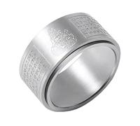 UHEWEIDOR Twelve zodiac guardian deity titanium steel transport protective ring for both men and women