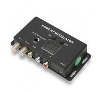 UHF Modulator TV Modulator PAL/NTSC AV to RF Converter for Set Top Box A/V Sources Widely Compatible