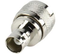 Uhf Pl259 Plug To Bnc Female Socket Adapter/coupler Coaxial Cable Rf Radio
