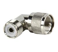 Uhf Pl259 Plug To Socket Right Angled 90 Degree Elbow Adapter Coaxial Coax Cable