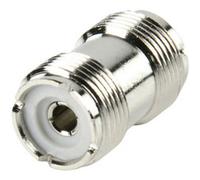Uhf Pl259 Socket Coupler Plug Adapter / Connector Coaxial Coax Cable Rf