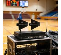 UHF Wireless Antenna Distribution System, Wireless Microphone Signal Amplifier, Multi-Receiver Synchronous Operation, Anti-Interference Metal Housing, For Conference Use 8-channel