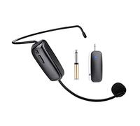 UHF Wireless Microphone Handheld Headset Mic Amplifier with Wireless Receiver for Stage Speaker, Public Speaking and Teaching