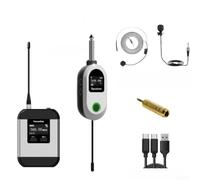 UHF Wireless Microphone System with Headset & Lavalier Mic