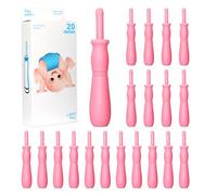uhfi Gas and Colic Reliever for Babies, 20 Count Natural Solution Effective Instant Constipation Gas Relief for Babies Boys Girls Colic and Gas Relief, Pink