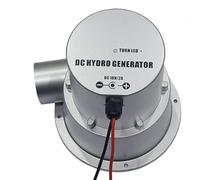 Uhidka 100W Water Turbine 18V Hydraulic Generator Outdoor Hydro Electric Generator DC Permanent Magnet Use for 12V Battery