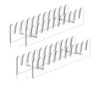 Uhidka 2Pcs Baseball Cap Organizer Acrylic Baseball Cap Storage Multi-Functional Storage Box New