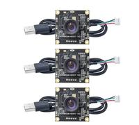 Uhidka 3 Pcs OV9732 100 Degrees 1280x720 30fps Camera Module for Autodarts Io with 2M Cable,PCB SIZE:32x32mm, Camera Module